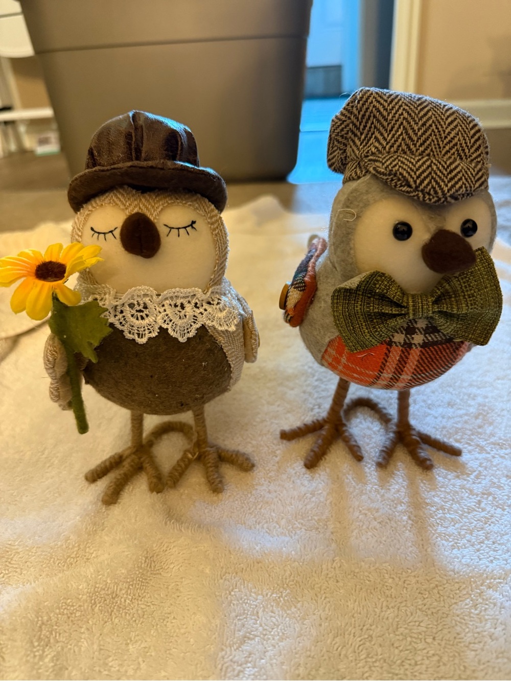 New Mr. & Mrs. Bird Fall Decorations